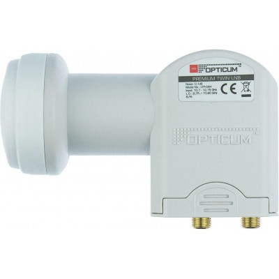 Opticum Premium Twin LTP 04H 4K LNB 2 Εξόδων 0.1dB