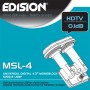 Edision MSL-4 LNB Monoblock 0.1dBΚωδικός: 03-01-0003 