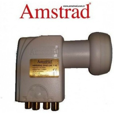 Amstrad F-40 LNB 4 Εξόδων 0.1dB