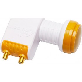 Golden Media 202 LNB 2 Εξόδων 0.1dBΚωδικός: GM202  Golden Media 202 LNB 2 Εξόδων 0.1dBΚωδικός: GM202