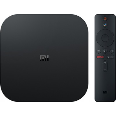 Xiaomi TV Box Mi Box S 4K UHD με WiFi USB 2.0 2GB RAM και 8GB Αποθηκευτικό Χώρο με Λειτουργικό Android 8.1 και Google Assistant