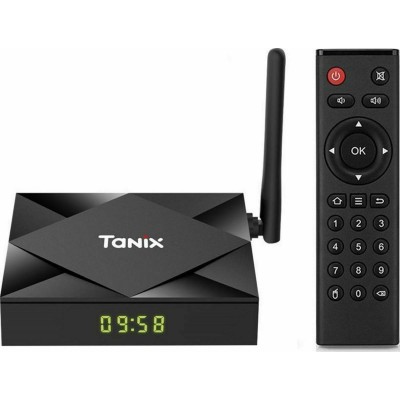 Tanix TV Box TX6s 8K UHD με WiFi USB 2.0 4GB RAM και 64GB Αποθηκευτικό Χώρο με Λειτουργικό Android 10.0