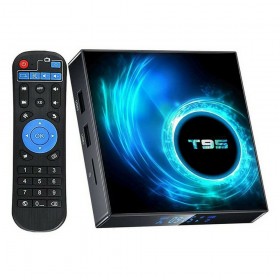 Pendoo TV Box T95 6K UHD με WiFi USB 2.0 4GB RAM και 32GB Αποθηκευτικό Χώρο με Λειτουργικό Android 10.0 Pendoo TV Box T95 6K UHD με WiFi USB 2.0 4GB RAM και 32GB Αποθηκευτικό Χώρο με Λειτουργικό Android 10.0