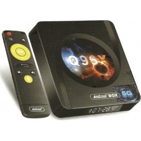Andowl TV Box Q96X 4K UHD με WiFi 4GB RAM και 64GB Αποθηκευτικό Χώρο με Λειτουργικό Android 10.0