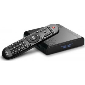 Savio TV Box TB-P02 8K UHD με WiFi USB 2.0 / USB 3.0 4GB RAM και 32GB Αποθηκευτικό Χώρο με Λειτουργικό Android 9.0