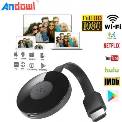 Andowl Smart TV Stick Dongle Full HD με Wi-Fi / HDMI