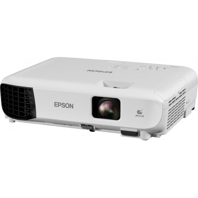 Epson EB-E10 Projector Τεχνολογίας Προβολής 3LCD με Φυσική Ανάλυση 1024 x 768 και Φωτεινότητα 3600 Ansi Lumens Λευκός