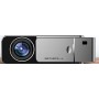T6 Mini Projector Τεχνολογίας Προβολής LCD Λάμπας LED με Φυσική Ανάλυση 1280 x 780 και Φωτεινότητα 3500 Ansi Lumens Ασημί