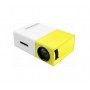 YG-300 Projector Τεχνολογίας Προβολής LCD Λάμπας LED με Φυσική Ανάλυση 320 x 240 και Φωτεινότητα 600 Ansi Lumens Κίτρινος