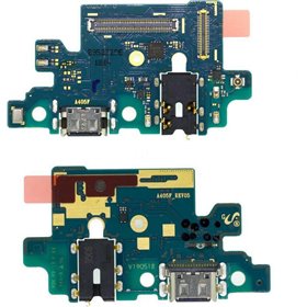 Samsung Καλωδιοταινία με Επαφή Φόρτισης, Μικρόφωνο και Επαφή Ακουστικών (Galaxy A40