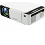 T5 Mini Projector Τεχνολογίας Προβολής LCD Λάμπας LED με Φυσική Ανάλυση 800 x 480 και Φωτεινότητα 2500 Ansi Lumens Λευκός