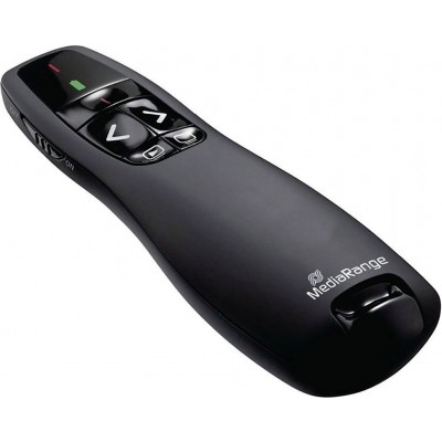 MediaRange Presenter 5-Button Wireless Presenter με Κόκκινο Laser και Πλήκτρα SlideshowΚωδικός: MROS220 