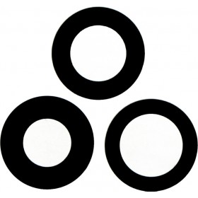 Τζαμάκι Κάμερας Μαύρο για iPhone 12 Pro Max