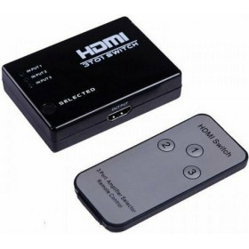 Powertech SLOT-020 UHD HDMI Amplifier Switch 3 είσοδοι/1 έξοδος