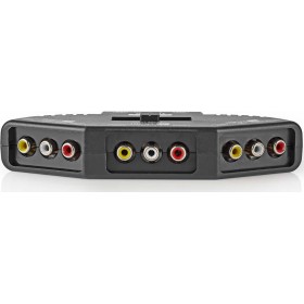 Nedis RCA female - 3x RCA female (VSWI2403BK)
