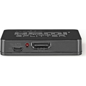 Nedis VSPL34002BK UHD HDMI Splitter 1 είσοδος/2 έξοδοι
