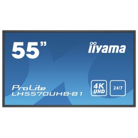 "Iiyama LH5570UHB-B1 Public Display VA 4K UHD 55"" με USB Media Player" Iiyama LH5570UHB-B1 Public Display VA 4K UHD 55" με USB Media Player