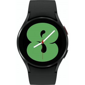 Samsung Galaxy Watch4 Aluminium 40mm Αδιάβροχο με Παλμογράφο (Black)