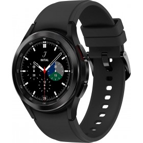 Samsung Galaxy Watch4 Classic Bluetooth Stainless Steel 42mm Αδιάβροχο με Παλμογράφο (Black)
