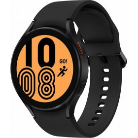 Samsung Galaxy Watch4 Aluminium 44mm Αδιάβροχο με Παλμογράφο (Black)
