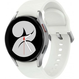 Samsung Galaxy Watch4 Aluminium 44mm Αδιάβροχο με Παλμογράφο (Silver)