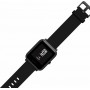 Amazfit Bip U 41mm Αδιάβροχο Smartwatch με Παλμογράφο (Μαύρο)