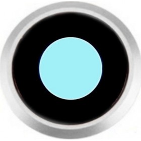 Τζαμάκι Κάμερας Λευκό για iPhone 8