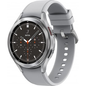 Samsung Galaxy Watch4 Classic Bluetooth Stainless Steel 46mm Αδιάβροχο με Παλμογράφο (Silver)
