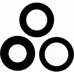 Τζαμάκι Κάμερας Μαύρο για iPhone 12 Pro