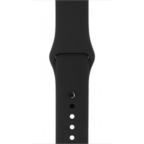 Tech-Protect Smoothband / Iconband Λουράκι Σιλικόνης Μαύρο (Apple Watch 38/40mm)