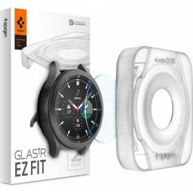 Spigen Glas.tr Ez Fit 2 Pack Tempered Glass (Galaxy Watch 4 Classic 46mm)