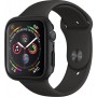 Spigen Thin Fit Πλαστική Θήκη σε Μαύρο χρώμα για το Apple Watch 44mm