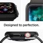 Spigen Thin Fit Πλαστική Θήκη σε Μαύρο χρώμα για το Apple Watch 44mm