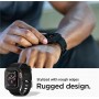 Spigen Rugged Armor Pro Θήκη Σιλικόνης σε Μαύρο χρώμα για το Apple Watch 44mm