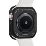 Spigen Rugged Armor Θήκη Σιλικόνης σε Μαύρο χρώμα για το Apple Watch 44mm