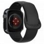 Spigen Thin Fit Πλαστική Θήκη σε Μαύρο χρώμα για το Apple Watch 45mm