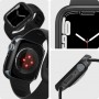 Spigen Thin Fit Πλαστική Θήκη σε Μαύρο χρώμα για το Apple Watch 45mm