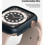 Ringke Slim 2-Pack Πλαστική Θήκη σε Μαύρο χρώμα για το Apple Watch 44mm