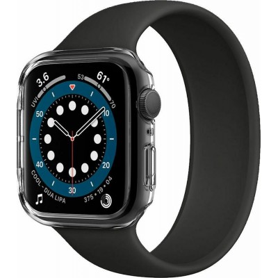 Spigen Thin Fit CC Πλαστική Θήκη σε Διάφανο χρώμα για το Apple Watch 44mm