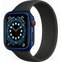 Spigen Thin Fit Πλαστική Θήκη με Τζαμάκι Metallic Blue για το Apple Watch 40mm