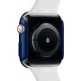 Spigen Thin Fit Πλαστική Θήκη με Τζαμάκι Metallic Blue για το Apple Watch 40mm