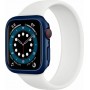 Spigen Thin Fit Πλαστική Θήκη με Τζαμάκι Metallic Blue για το Apple Watch 40mm