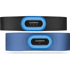 Garmin HRM-Tri &amp HRM-Swim Accessory Bundle Αδιάβροχη Ζώνη Καρδιακών Παλμών Καρπού 142cm σε Μαύρο χρώμα