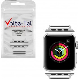 Volte-Tel Μεντεσές Ασημί (Apple Watch 42mm)