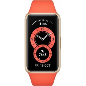 Huawei Band 6 Αδιάβροχο με Παλμογράφο Amber Sunrise Huawei Band 6 Αδιάβροχο με Παλμογράφο Amber Sunrise