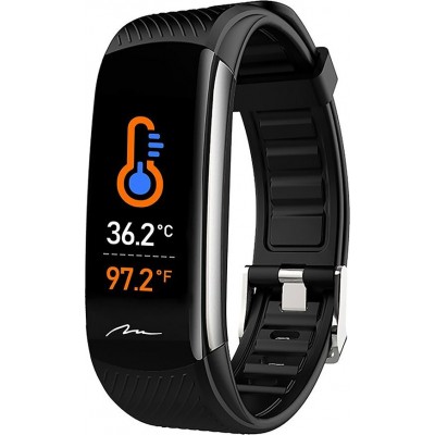 Media-Tech MT866 Activity Tracker με Παλμογράφο Μαύρο