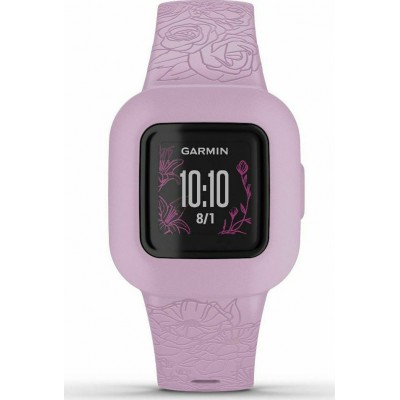 Garmin vivofit jr 3 Activity Tracker Αδιάβροχο με Παλμογράφο Lilac Floral