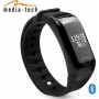 Media-Tech MT854 Activity Tracker με Παλμογράφο Μαύρο