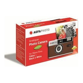 AgfaPhoto Φωτογραφική Μηχανή με Film Analogue 35mm Brown AgfaPhoto Φωτογραφική Μηχανή με Film Analogue 35mm Brown