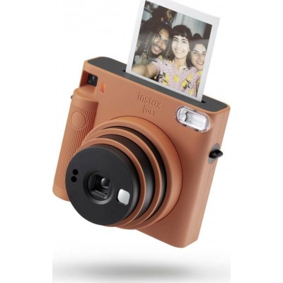 Fujifilm Instant Φωτογραφική Μηχανή Instax Square SQ 1 Terracotta Orange